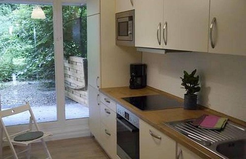 Wassersleben Apartment | Family-Friendly Fördeblick Aquatic Life with Kitchen Access