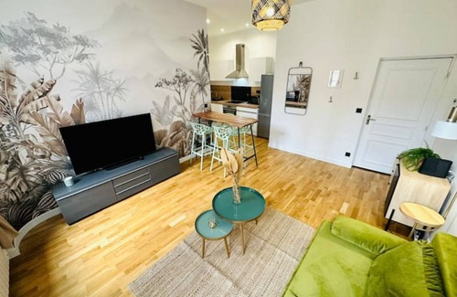 Centre Ville Apartment | Cozy Retreat at F2 Cosy Place Jean Jaurès - 10/10 Rated
