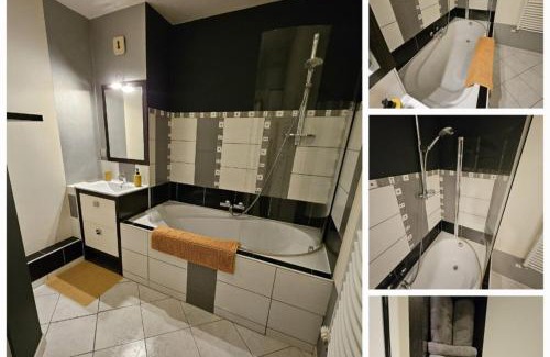 Hericourt Apartment | Inviting F3 RDC in City Center with Garage & Netflix