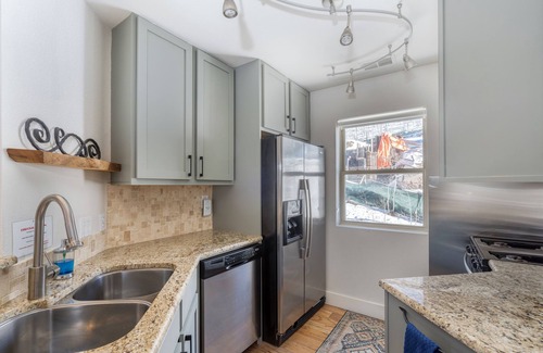 Mountain Village Condo | Prime Condo Steps from Chair Lifts in Meadows Area