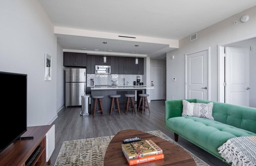 Falls Church Apartment | Elegant Fairfax 1BR with Gym & Pool, Near Theater
