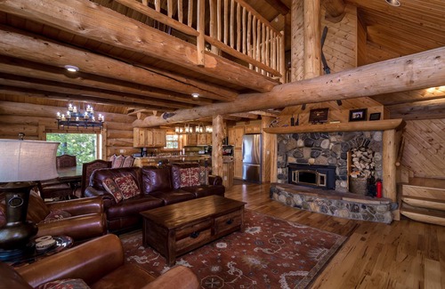 Winter Park Highlands House | Exceptional Log Home with Pool & Two Master Bedrooms