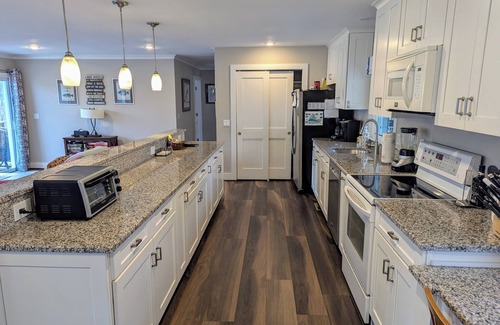 Lake of the Woods House | Relaxing Lake Front Home with Private Hot Tub & Pool