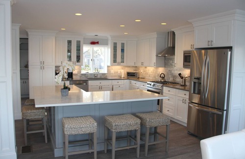 West Yarmouth House | Waterfront Escape with Private Dock, Hot Tub & Fire Pit