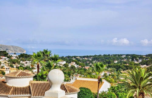 Pinar del Advocat Villa | Scenic Sea View Villa with Private Pool in Teulada