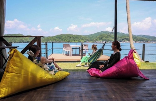 Matsuura RV Rental | Facing cabin for 4 people Panoramic sauna pre/Matsuura City Nagasaki