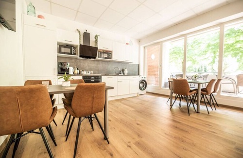 Nordhorn Apartment | FAIR BED 4 City Single Room with TV, WLAN, G.Kitchen