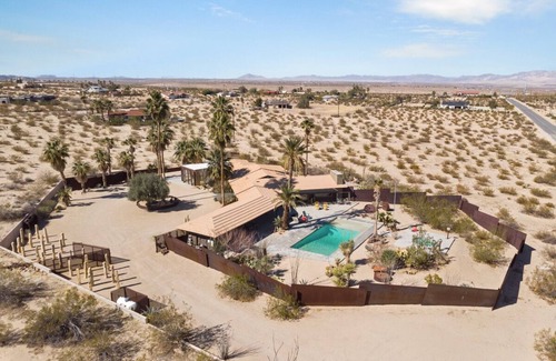 Twentynine Palms House | Unforgettable Ranch Retreat with Pool Near Joshua Tree Park