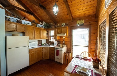 Eureka Springs Cabin | Experience The Grand View with Heart Shaped Tub Amenities