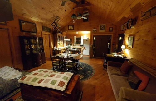 Bristol Cabin | Idyllic Mtn. Cabin with Lake Views & Pool on 11 Acres