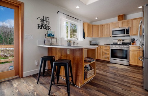 Brightwood House | Pet-Friendly Riverfront Retreat with Game Room & Pool