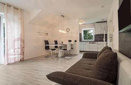 Meersburg Apartment | Family Apartment 2 with Balcony & Ocean View at Lake Constance