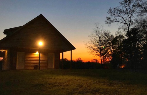 Perkinston Cabin | Family Cabin by the Creek with Pool & Ocean View!