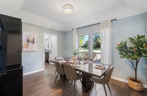 Plano House | Retreat to Plano's Cozy Poolside & Fireplace Oasis