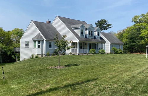 West Wareham House | Family Favorite: Modern Home with Pond Views & Arcade Fun