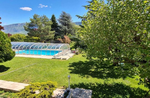 Saint-Julien-en-Genevois House | Family Retreat Near Geneva with Pool and Spa Amenities