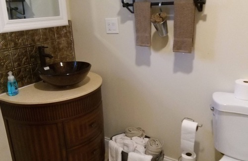 Forest City House | Family-Friendly Retreat with Spa and Kitchen Amenities