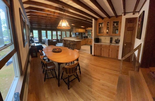 Meadows House | Perfect Retreat: Family-Friendly House with Game Room & Dock