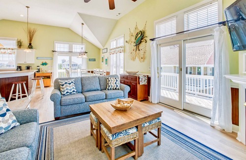 Wind Over Waves House | Family-Friendly Home with Free WiFi, Private Pool/Hot Tub, & Sound Access