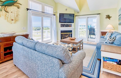 Wind Over Waves House | Family-Friendly Home with Free WiFi, Private Pool/Hot Tub, & Sound Access