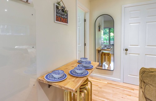 Newfield Apartment | Family-Friendly Studio with Deck, 10/10 Guest Rated!