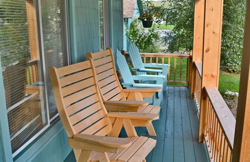 Empire House | Family-Friendly Retreat Steps from Lake and Main Street