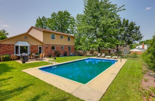 West Chester House | Kid-Friendly West Chester Twp Oasis with Inviting Pool