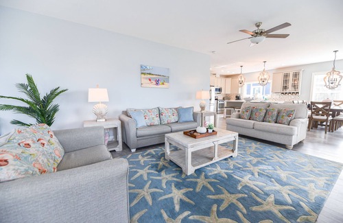 Long Neck House | Family Fun Awaits: Beachfront Home with Private Pools & More