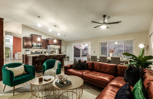 South Mountain House | Discover Phx Pool Home: Game Room & Kids Playset Awaits!