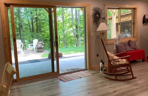 Birchwood Cabin | Cozy Family Log Home Surrounded by Nature Near Trails