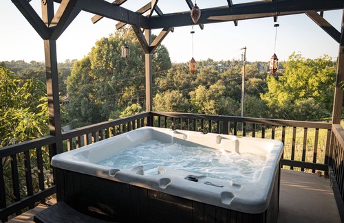 Fallbrook House | Pet-Friendly Mountain Retreat with Hot Tub & Game Room