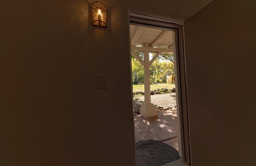 Taos Apartment | Family Room 18: Ground Floor Comfort with Kitchen Amenities
