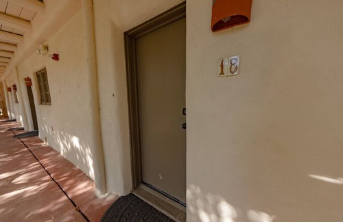Taos Apartment | Family Room 18: Ground Floor Comfort with Kitchen Amenities