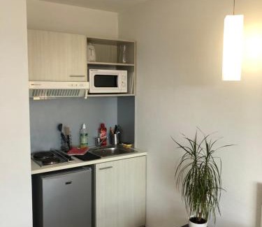 Lourdes Apartment | Cozy Family Studio Steps from Lourdes Station - Free WIFI