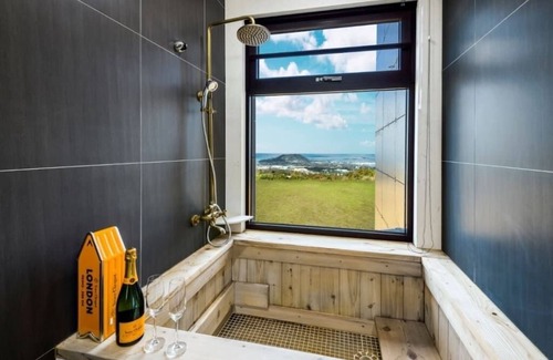 Jocheon Apartment | Family Suite at The Jun (Jeju) with Spa & Hot Tub Access