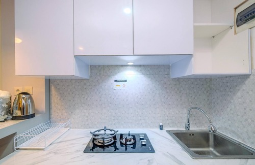 Ragunan Apartment | Stylish 1BR Retreat with Pool at Pejaten Park Apartment
