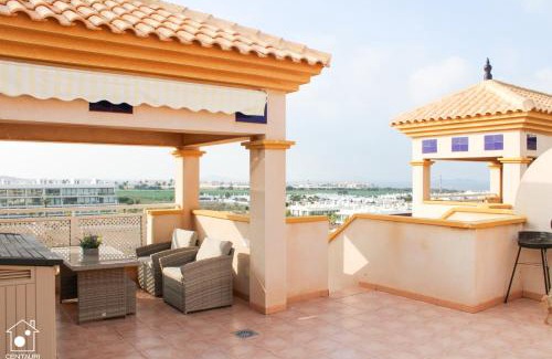 Mar de Cristal Apartment | Beautiful Atico Mar de Cristal: 4-Star Poolside Retreat