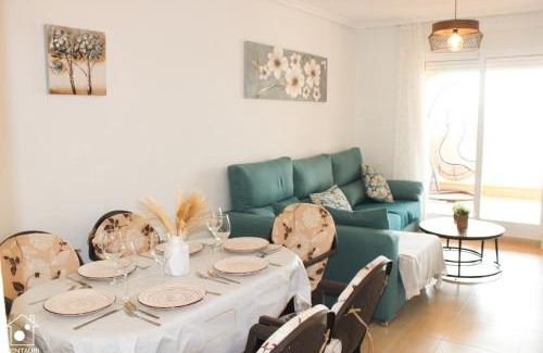 Mar de Cristal Apartment | Beautiful Atico Mar de Cristal: 4-Star Poolside Retreat
