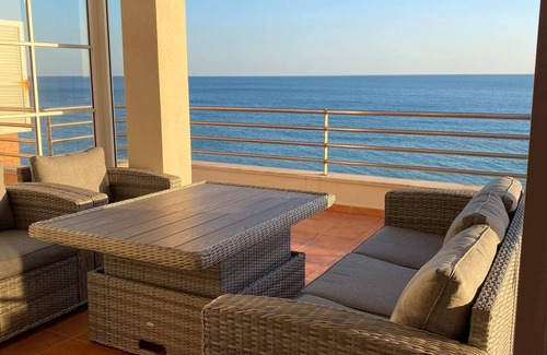 Rincon de la Victoria Apartment | Beachfront Penthouse with Ocean View & Spa Amenities