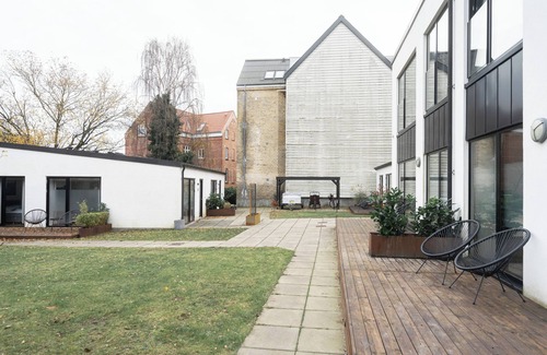 Øgadekvarteret Apartment | Inviting Apartment with Private Terrace for Your Getaway