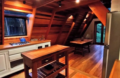 Itati Cabin | Serene A-Frame Cabin Close to Beaches and Nature