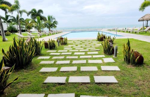 Nueva Gorgona Apartment | Beachfront Condo with Pool & Mountain Views, Rated 9.4/10