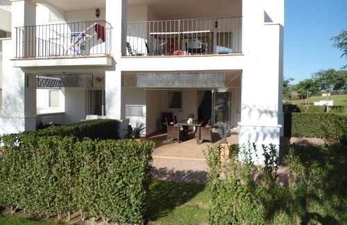 Gea y Truyols Apartment | Inviting Ground-Floor Apartment with Garden & Pool Access