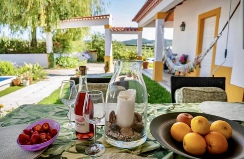 Alcobaca House | Inviting Home with Pool, Jacuzzi & Horse Facilities