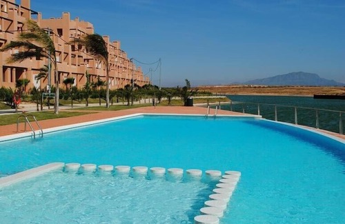 Alhama de Murcia Apartment | Inviting Lakeside Apartment with Golf and Mountain Views