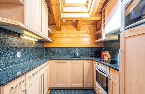 Saas-Fee Apartment | Fantastic penthouse flat in house Chateau with wellness centre