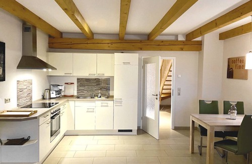 Bohlendorf House | Scenic Apartment for Four with Terrace & Spa Access