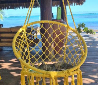 Hauru House | Idyllic Oceanfront Fare Tokoau Moorea with Pool Access