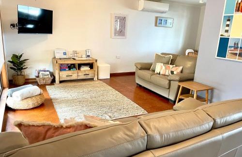 Emu Bay House | Beachfront Fareview Beach House with Ocean Views & Pets Welcome