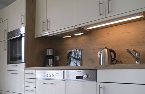 Grebin Apartment | Cozy Retreat at Farm at Grebiner See with Family-Friendly Amenities
